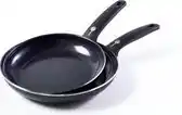 Bol.com GreenPan Cambridge Keramische Koekenpannenset - Ø24 + Ø28 cm - Inductie aanbieding