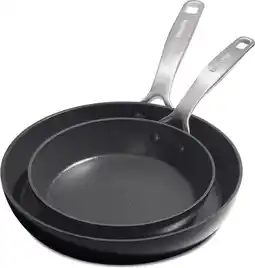 Bol.com GreenPan Copenhagen 2-delige koekenpannenset- 20 en 28 cm - PFAS-vrij aanbieding