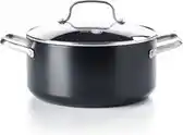 Bol.com GreenPan Copenhagen kookpot met deksel 24cm/4.9L/5.2Qt aanbieding