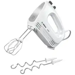 Bol.com Bosch MFQ24200 CleverMixx - Handmixer - 400W - Wit aanbieding