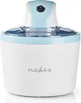 Bol.com Nedis ijsmachine - 1.2 l - Blauw / Wit - Aluminium / Kunststof aanbieding