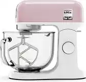 Bol.com Kenwood kMix KMX754PP - Keukenmachine - Pastel pink - Glazen mengkom - 1000 Watt motor aanbieding