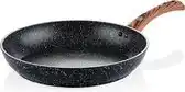 Bol.com Westinghouse Koekenpan – Ø 30 cm – Inductie Pan – Black Marble Wood aanbieding