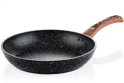 Bol.com Westinghouse Koekenpan – Ø 28 cm – Inductie Pan – Black Marble Wood aanbieding
