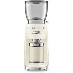 Bol.com SMEG CGF11CREU - Elektrische koffiemolen - Crème - 30 maalstanden aanbieding