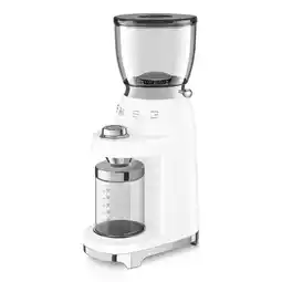 Bol.com SMEG CGF11WHEU - Elektrische koffiemolen - Wit - 30 maalstanden aanbieding