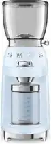 Bol.com SMEG CGF01PBEU - Elektrische koffiemolen - Pastelblauw - 30 maalstanden aanbieding