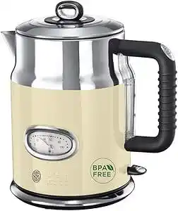 Bol.com Russell Hobbs 21672-70 Retro Vintage Cream Waterkoker - Crème aanbieding