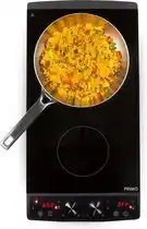 Bol.com PRIMO PR304IKP Inductie Kookplaat Vrijstaand - Elektrische Kookplaat 2 Pits - 2900W - Zwart aanbieding