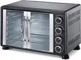 Bol.com TurboTronic FEO55 Vrijstaande Oven - met Franse Deuren - 55L - Zwart aanbieding