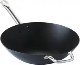 Bol.com Point-Virgule Wokpan - Professionele Wok - Whitford Anti-aanbaklaag - Ø 36cm aanbieding