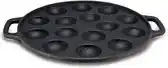 Bol.com Imerial Kitchen Poffertjespan - Gietijzer - Ø25 cm aanbieding