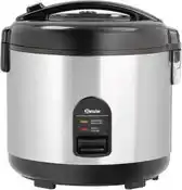 Bol.com Bartscher Rijstkoker met Stomer 1,8 Liter - met Warmhoudfunctie - Ø29x(H)29,3cm aanbieding