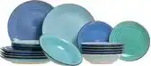 Bol.com Studio Tavola Serviesset Ocean Blue - 18-delig / 6 personen aanbieding