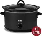 Bol.com DistinQ Slowcooker 4 liter – Keramische binnenpan - Warmhoudfunctie 180Watt - BPA en PFAS vrij aanbieding