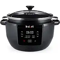 Bol.com Instant Pot Superior 4-in-1 Slow Cooker 7,2 L - Slow Koken, Stomen, Sudderen/Braden en Warm Houden aanbieding