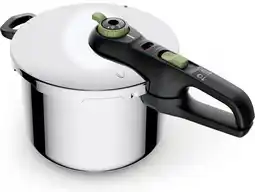 Bol.com Tefal - Snelkookpan - 6 liter - Pressure Cooker - Geschikt voor alle warmtebronnen - RVS aanbieding