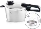 Bol.com Fissler Vitavit Premium 2022 - Snelkookpan - 6 liter - Met stoominzet aanbieding