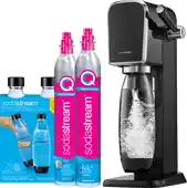 Coolblue SodaStream ART Zwart Megapack aanbieding