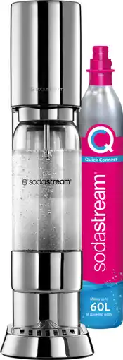 MediaMarkt Sodastream Bruiswatertoestel Enso Metal Zilver aanbieding