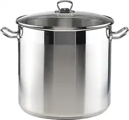 Bol.com Soep pan - 20 Liter - Vaatwasserbestendig - Alle hittebronnen - RVS - Zilverkleurig aanbieding