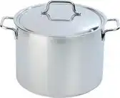 Bol.com Demeyere Apollo Kookpan - met Deksel - Ø 24 cm - 8 L - Zilver aanbieding