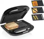Bol.com Tristar Tosti apparaat - SA-3071 - 750W - Voor tosti's en wafels - PFAS-Vrij - Anti aanbaklaag aanbieding