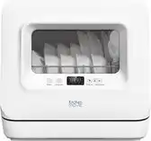 Bol.com KitchenMove Mini Vaatwasser Wash Clean voor 3 couverts met waterreservoir en led-display aanbieding