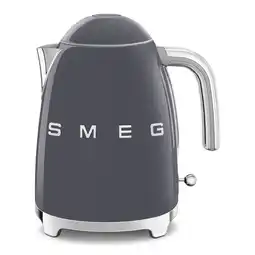 Bol.com SMEG KLF03GREU - Waterkoker - Leigrijs - 1,7L aanbieding