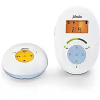 Bol.com Alecto DBX-112 - Full Eco DECT Babyfoon met Display - Wit/Blauw aanbieding