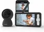 Bol.com LAKOO Kitty Babyfoon met Camera en App - Zwart - Premium HD Wifi aanbieding