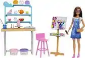 Bol.com Barbie Relax & Create Kunststudio - Speelfigurenset voor kinderen vanaf 3 jaar aanbieding