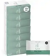 Bol.com Naïf - Water Billendoekjes - 3.024 doekjes (56 stuks 54 doekjes) aanbieding