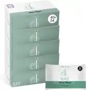 Bol.com Naïf - Water Billendoekjes - 2.160 doekjes (40 stuks x 54 doekjes) aanbieding