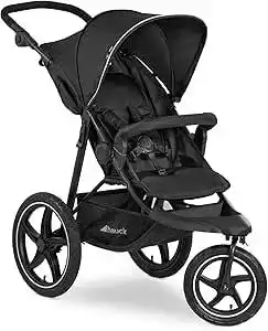 Bol.com Hauck Runner 2 Buggy - robuuste offroader - Compact inklapbaar - Black aanbieding
