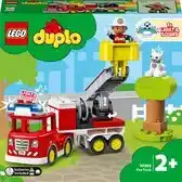 Bol.com LEGO DUPLO Town Brandweerauto, Educatief Peuter Speelgoed met Dierenfiguur - 10969 aanbieding