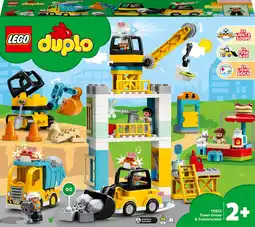 Bol.com LEGO DUPLO Torenkraan & Bouwterrein - 10933 aanbieding