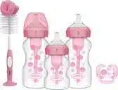 Bol.com Dr. Brown's Options+ Anti-Colic Starterset - Brede halsfles - Roze aanbieding