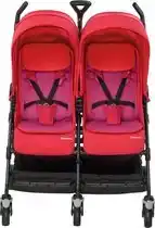 Bol.com Maxi-Cosi Dana For2 - Duo Kinderwagen - Red Orchid aanbieding