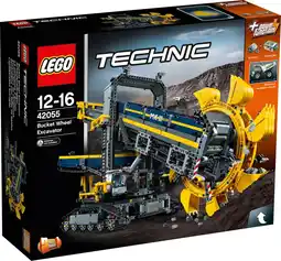 Bol.com LEGO Technic Emmerwiel Graafmachine - 42055 aanbieding