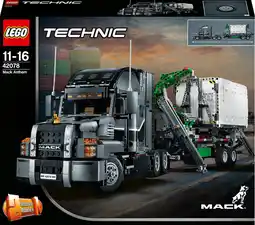 Bol.com LEGO Technic Mack Anthem - 42078 aanbieding