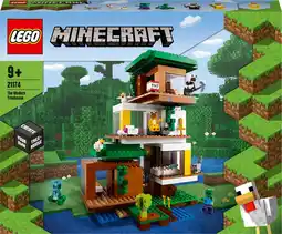 Bol.com LEGO Minecraft De Moderne Boomhut - 21174 aanbieding
