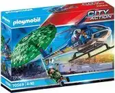 Bol.com PLAYMOBIL City Action Politiehelikopter: parachute-achtervolging - 70569 aanbieding