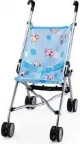 Bol.com Bayer Design - Poppenbuggy - Blauw met koeien aanbieding
