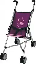 Bol.com Bayer Design - Poppenbuggy - Paars met Vlinder aanbieding