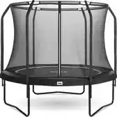 Bol.com Salta Premium Black Edition - Trampoline met veiligheidsnet - ø 213 cm - Zwart aanbieding