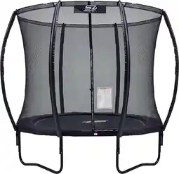Bol.com Senz Sports - J5000 Premium - Trampoline - 244 cm - Rond - Met Elastieken aanbieding