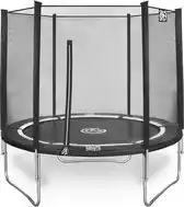 Bol.com Game on Sport Jumpline Trampoline Set - Rond - 305 cm - Zwart aanbieding