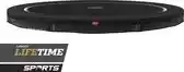 Bol.com BERG SPORTS Favorit InGround 380 Trampoline - AirFlow Springdoek - Zwart aanbieding