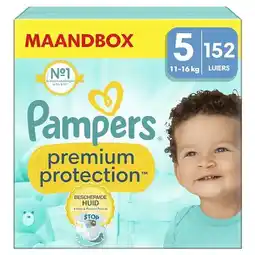 Bol.com Pampers Premium Protection Maat 5, 152 Luiers, 11kg-16kg aanbieding